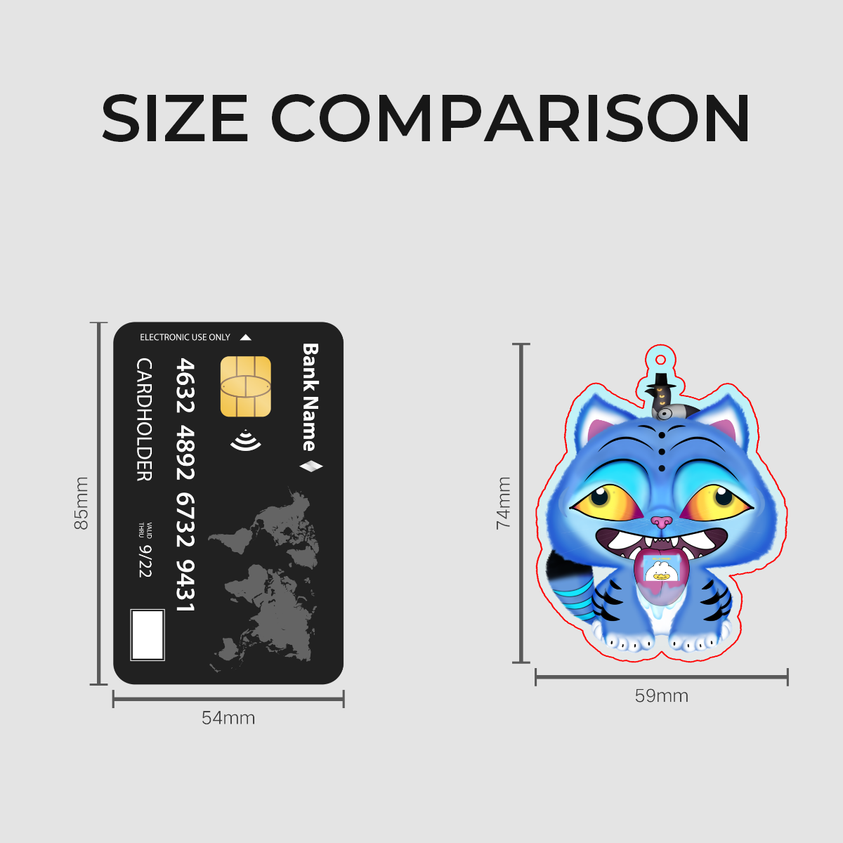 Derpy And Sussy || Kpop Demon Hunters Derpy Tiger Sussy Bird Inspired Acrylic Keychain