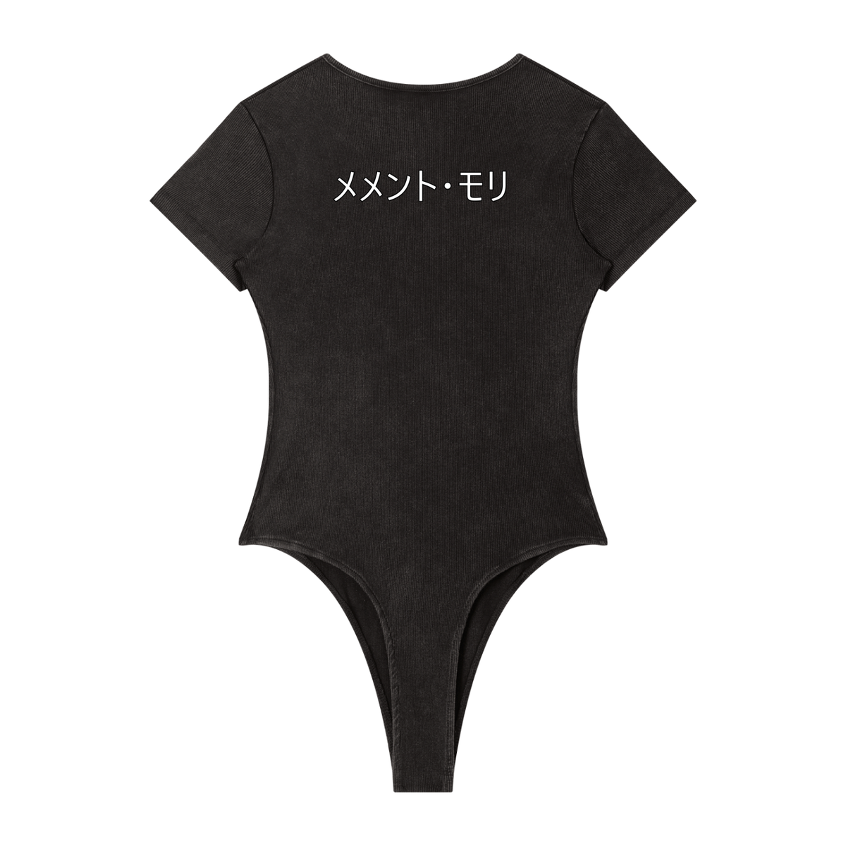 Momento Mori Women's Mineral Wash Crewneck Bodysuit