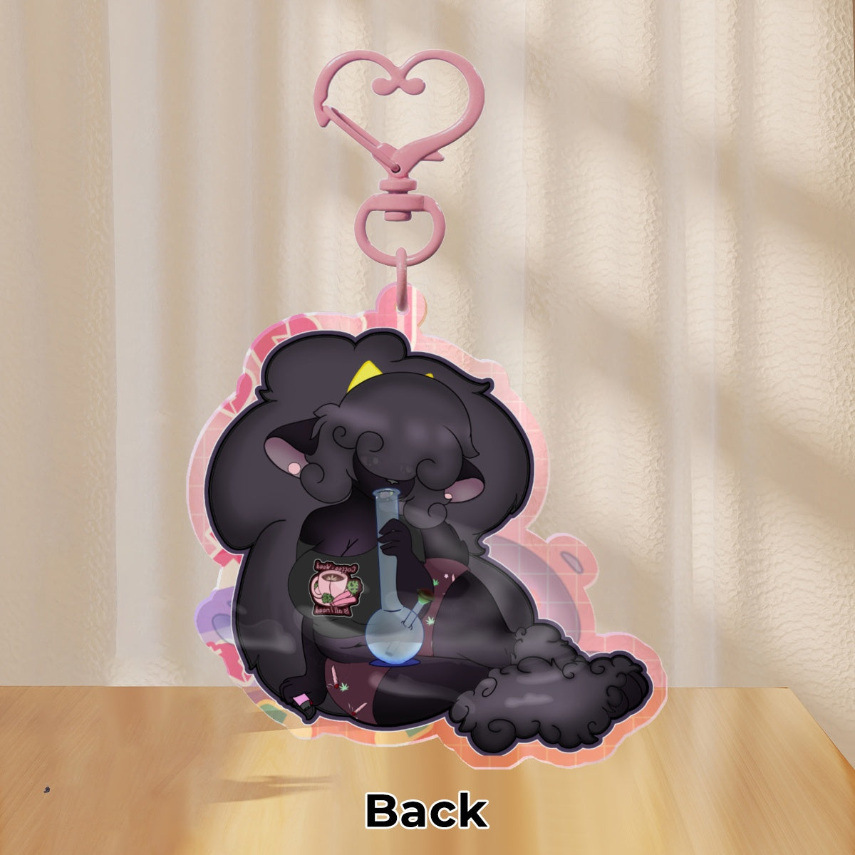 Baked Little Lamb || suislvt/Dessie Morningstar Sheep/Dog Furry Themed Acrylic Keychain