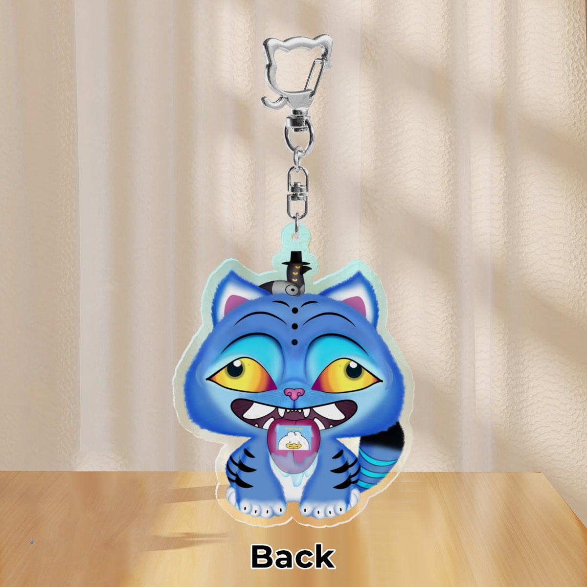 Derpy And Sussy || Kpop Demon Hunters Derpy Tiger Sussy Bird Inspired Acrylic Keychain