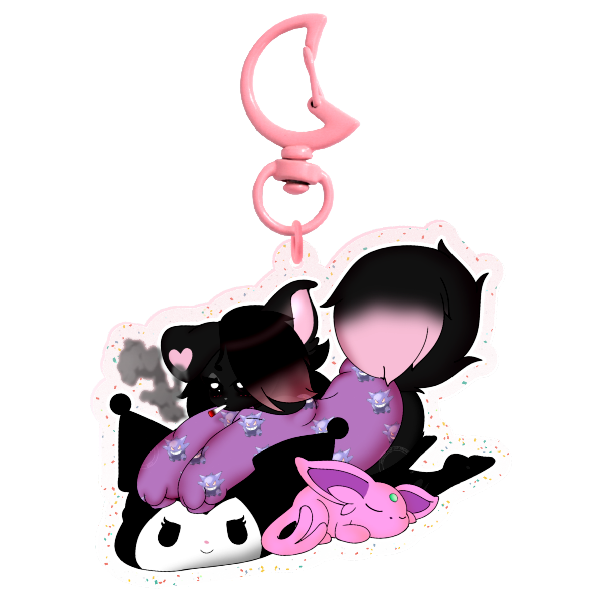 Girlfail Puppy || suislvt/Amara Morningstar Puppy Girl Acrylic Keychain