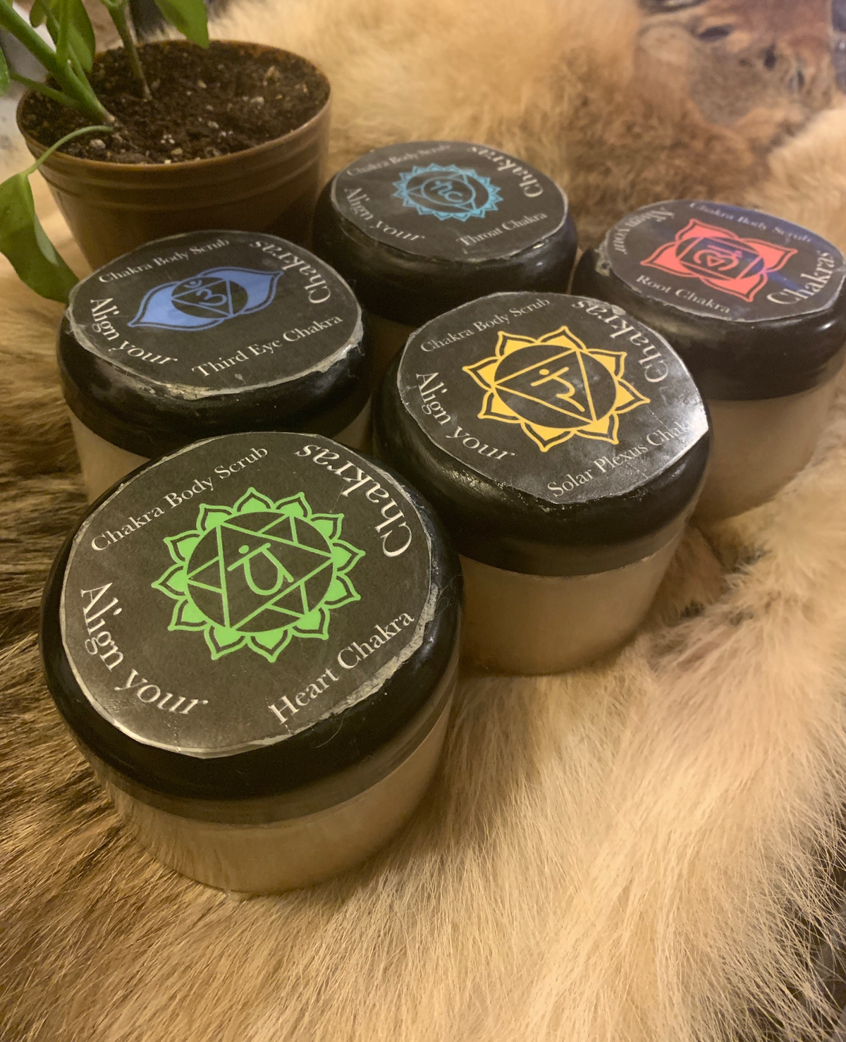 **PRE-ORDER** Align Your Chakras: Brown Sugar & Honey Body Scrub | 8 oz