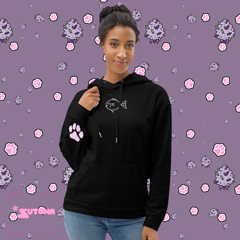 Kitty Klaws Unisex Hoodie || Kitty Cat Paws Catgirl Furry Hoodie