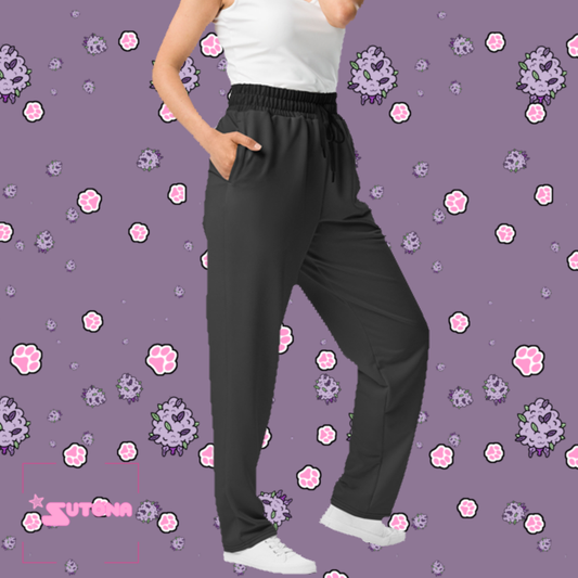 Loona Hellhound Helluva Boss Inspired Wide-leg joggers