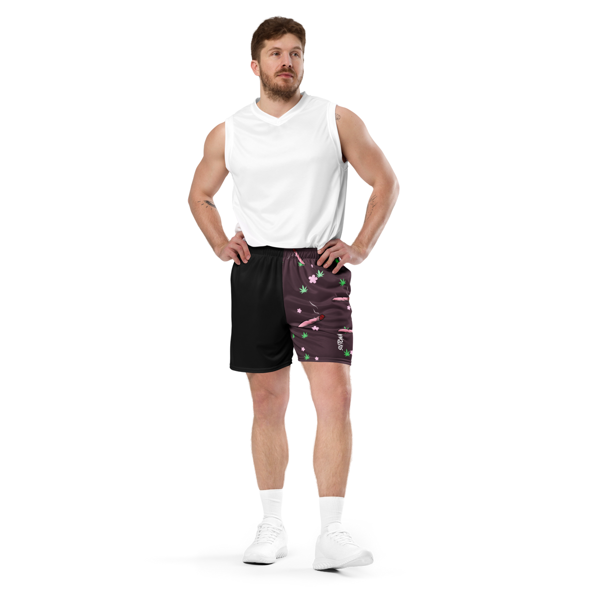 Litty and Light Men's mesh shorts