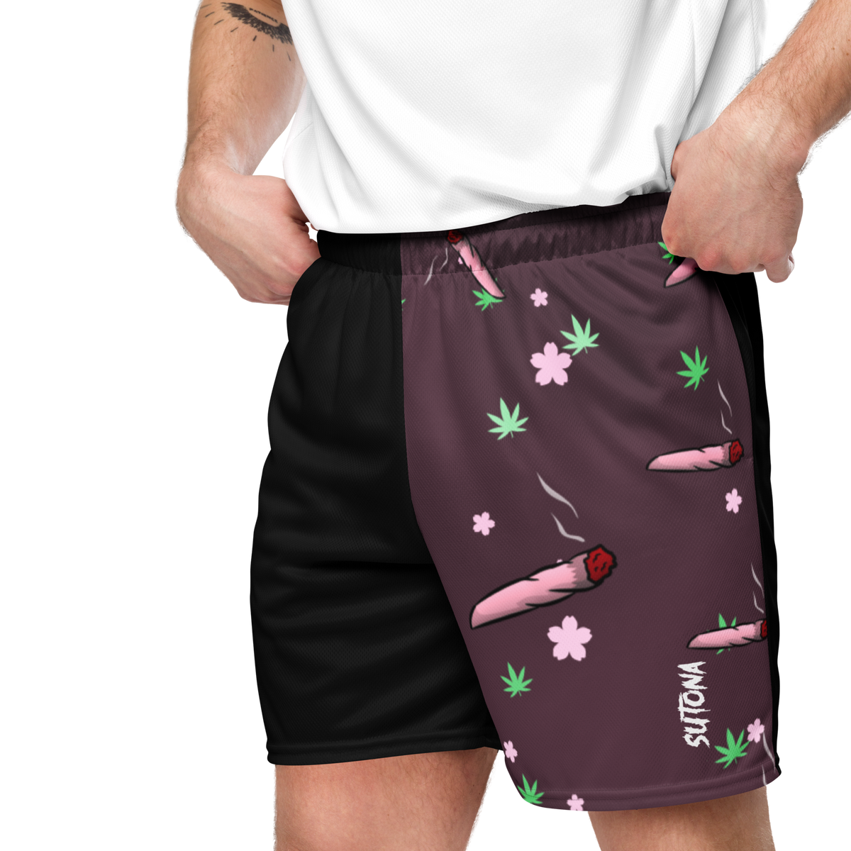 Litty and Light Men's mesh shorts